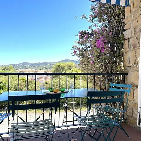 Calme, 500m Plage, 4 Couchages, Parking Inclus - Les Mimosas - Fr-1-251-831 Apartment Bormes-les-Mimosas